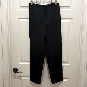 Casual Corner Black Straight Leg Slacks